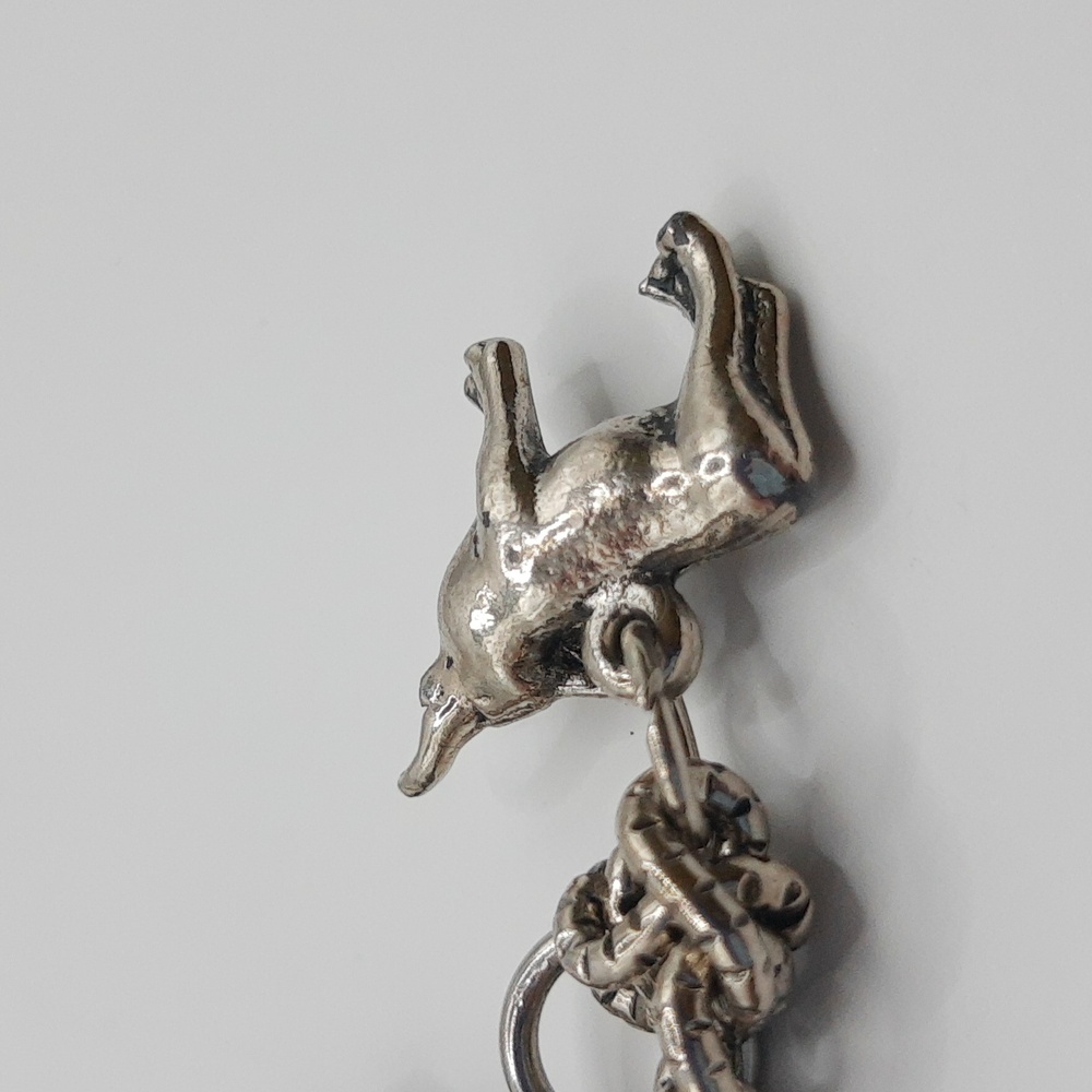 Western Southwestern Ten Charm Bracelet Boot Horse Cactus Stallion VTG *FLAWS* - Picture 16 of 17